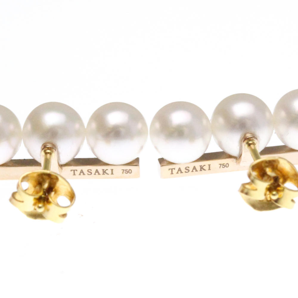 Tasaki Balance Neo Earrings Pearl Pink Gold (18K) Stud Earrings Pink Gold - Picture 7 of 10